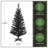 3 ft. Black Shimmering Tinsel Christmas Tree-1676961213