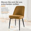 49Cm H Modern Velvet Upholstered Dining Chair for Kitchen/Dining Room-572154527-585298325