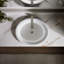 Artifacts 21 In. Oval Drop-In Bathroom Sink