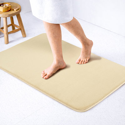 Hillsdale 32 inch Fluffy Foamed Anti Slip Bath Rug