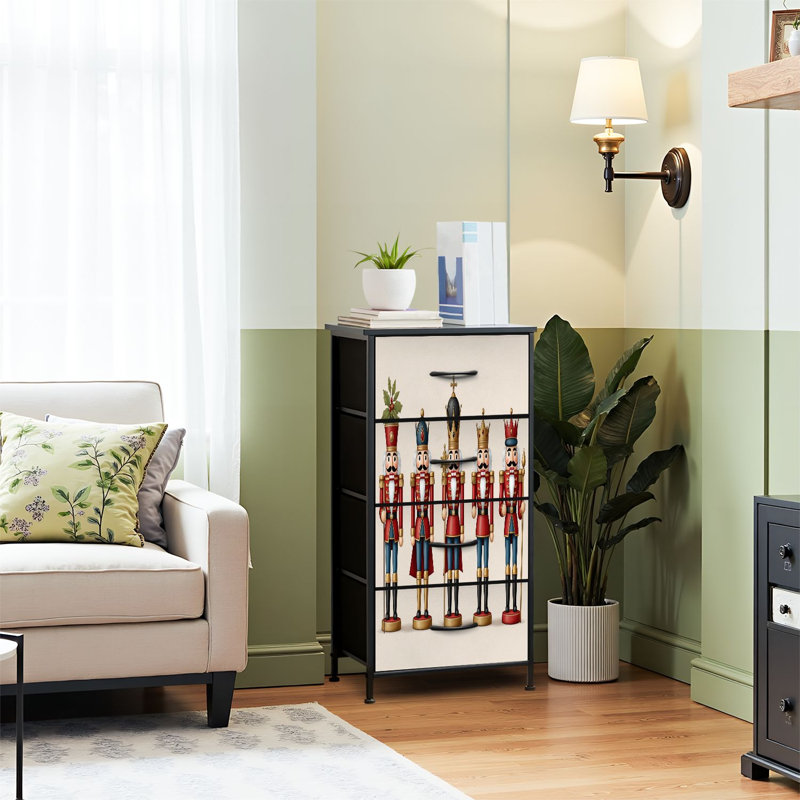 Commode pour commode de chambre à coucher pour garde-robe de Noël casiers de Noël rétro