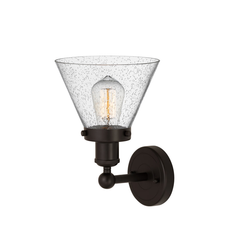 Chesterhill Armed Sconce, Oil Rubbed Bronze, Seedy