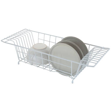 Frifoho Slate Clarity Compact Plastic Dish Rack