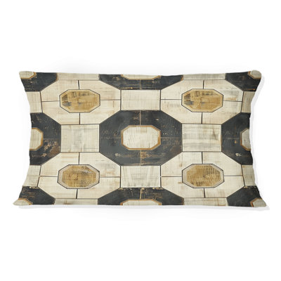 Coussin lombaire beige Midcentury II - Midcentury Beige