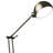 18" Antiqued Bronze Adjustable Swing Arm Desk Lamp USB With Antiqued Bronze Shade-182770287