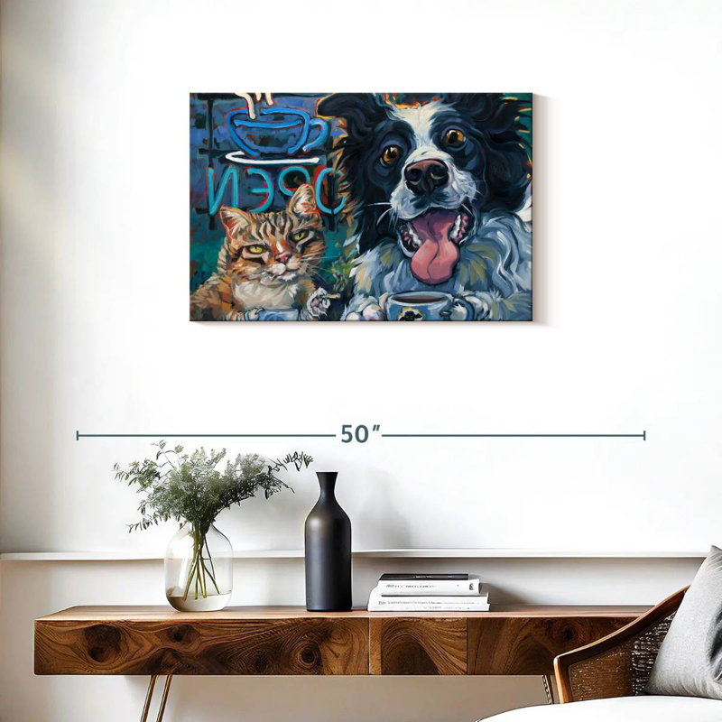 Dude Chill, 20" H x 30" W