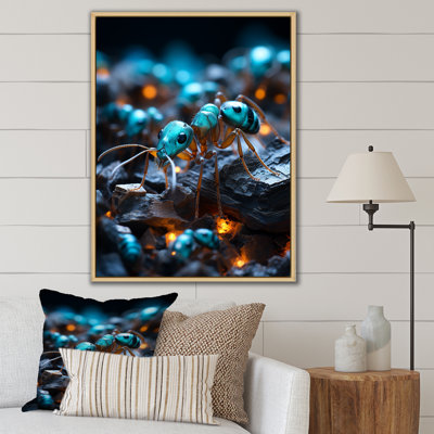 " Digital Antics Pixelated Ant I "