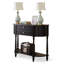 Console noire en bois massif-191327560-191327562