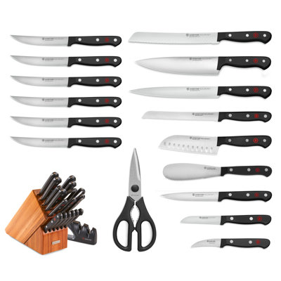 WÜSTOF Gourmet 18-Piece Knife Block Set