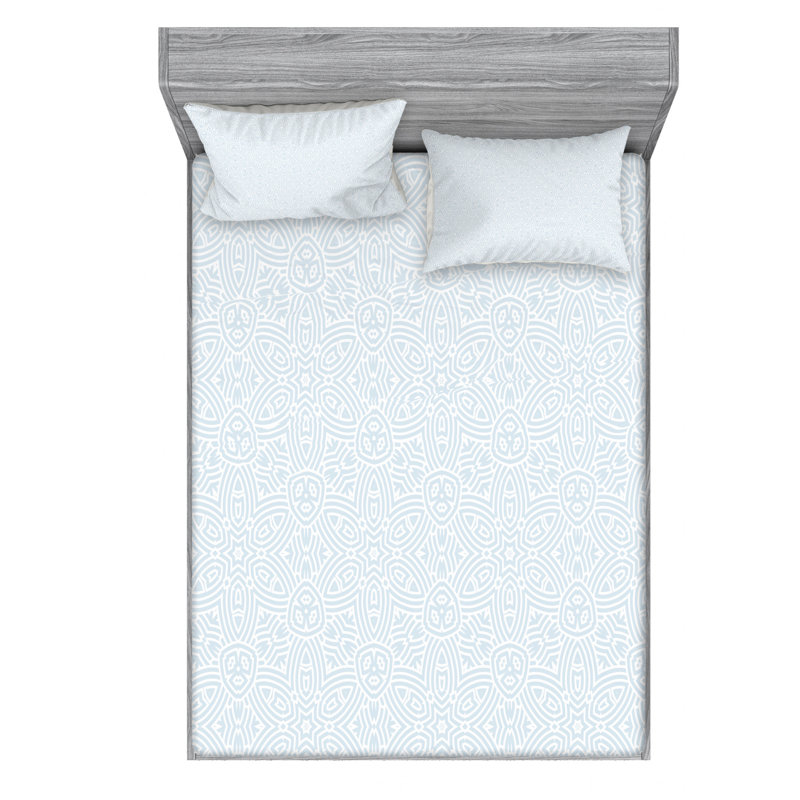 Microfiber Sheet Set, Full Sheet Set with Fitted Sheet