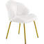 Fauteuil d'appoint en velours-16011989