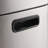 3 Gallon Stainless Steel Square Sensor Bin with SS Capped Lid-138619706
