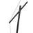 Tokio 83'' Black Task Floor Lamp