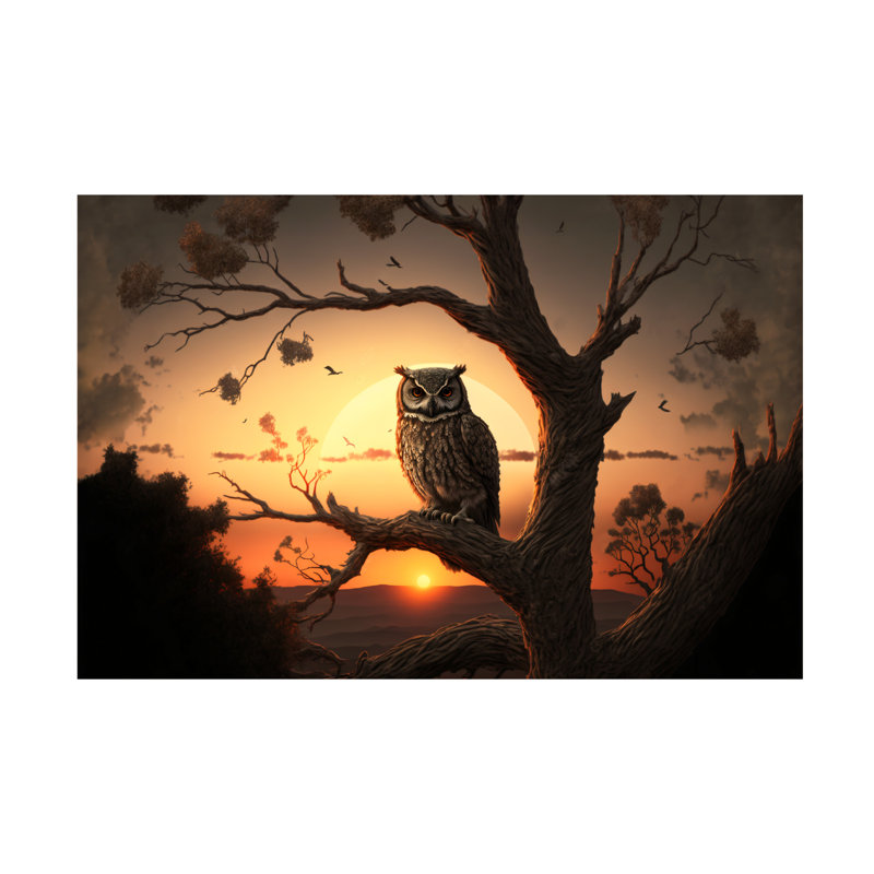 «Animals Woodland Animals», impression sur toile, H 16 po x l 24 po x P 2 po