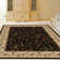 Tapis noir Weisgerber