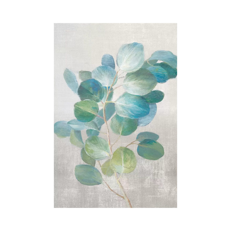 « Fresh I Gray » par Danhui nai, reproduction d’art, H 26 po x l 18 po x 1,5 po, Toile tendue, Pas de tapis
