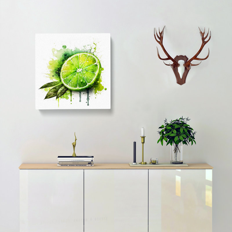 Lime Fruit - No Frame Print