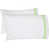 White/Parrot Green