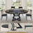 Round Extendable Dining Table Set For 4-6 People-770762730