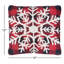 Snowflake Check Pillow