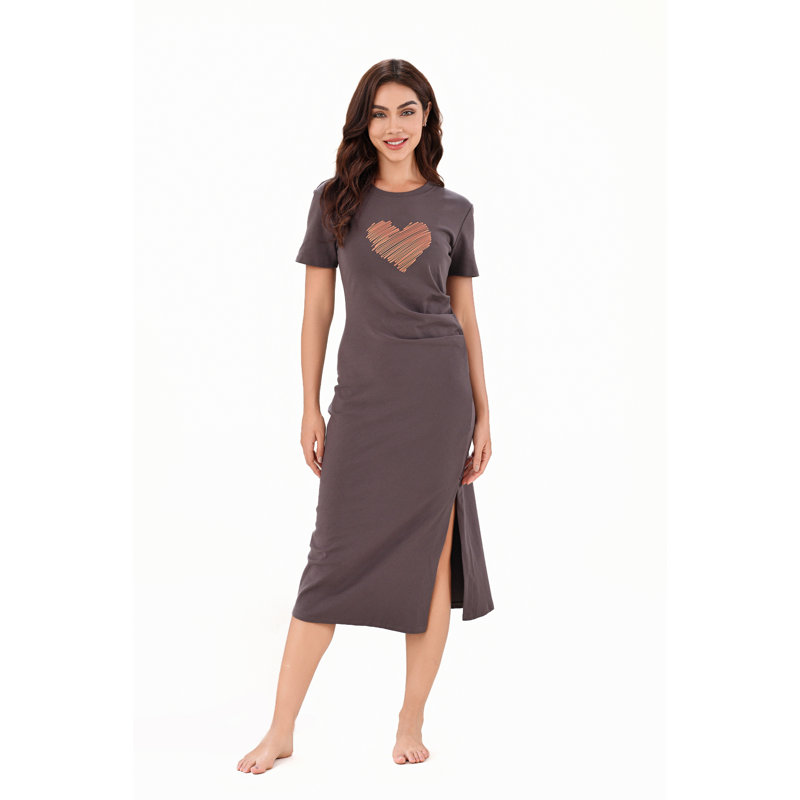 Peignoir en mélange de coton Vernadine, S
