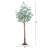 5ft. Lighted Artificial Eucalyptus Tree with 300 Warm White LED Lights