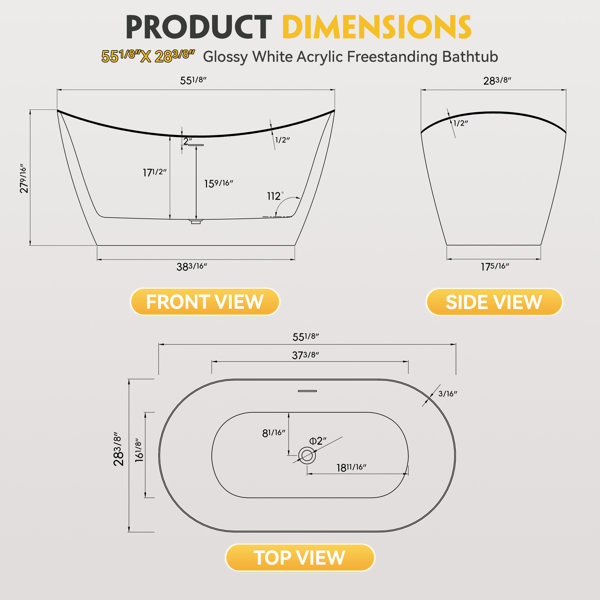 Dimensions du produit