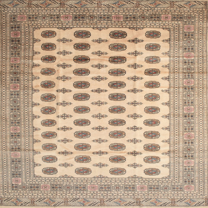 Geometric Indoor Rug, Square 7'