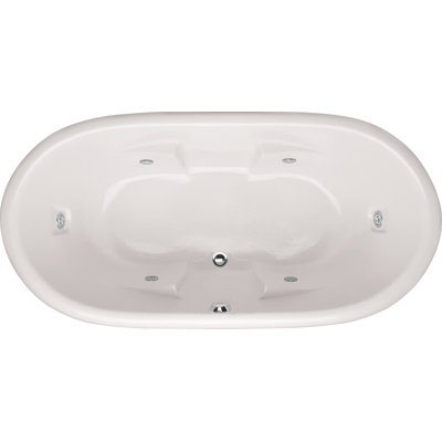Baignoire tourbillon en acrylique 72 po x 36 po Designer Aimee