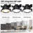 Vaczon 52" Smart Dimmable LED Ceiling Fan with 3CCT LED Lights, Double-Sided Wood Blades LED Ceiling Fan, 6 Speeds Reversible DC Motor, 6"/10" Downrods, Timer, APP and Remote Control-1855385144