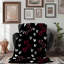 Doodle Hearts - 1 pièce Sherpa Premium Couverture 0053-100794494