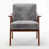Gray Microfiber