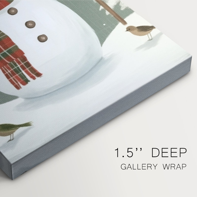 Toile tendue avec châssis vert Frostlit Hearth, H 12 po x l 8 po