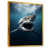 Gold Floater Framed