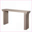Table basse 58 po en bois d'ingénierie moderne et minimaliste - Décoration robuste pour l'entrée, la vie Couloir
