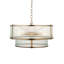 Anesty 5lt Pendant light finished in Ant. Brass