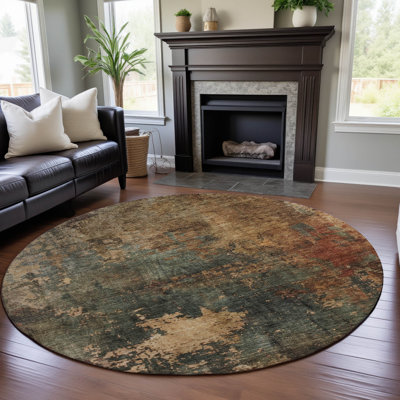 Tapis abstrait lavable à la machine de qualité supérieure Mayfield AMF1211