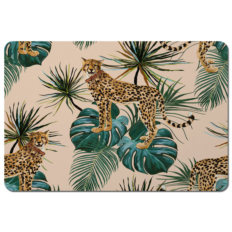 Narragansett Wood, Polyester Floral Rectangle Placemat