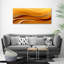 Waves Background - Wrapped Canvas Print