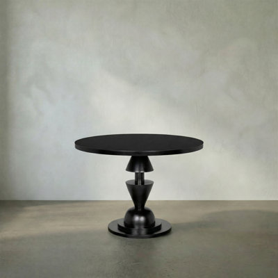 Varick Mahogany Round Dining Table