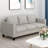 Cascata 75.9'' Upholstered Sofa-1919224027