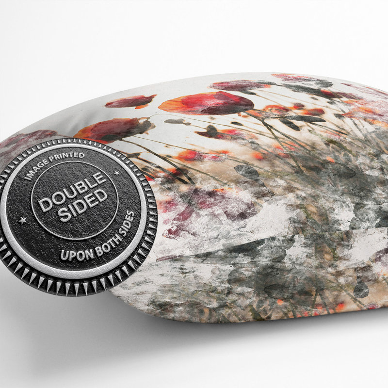 Square Throw Cushion, 55cm H x 55cm W x 20cm D