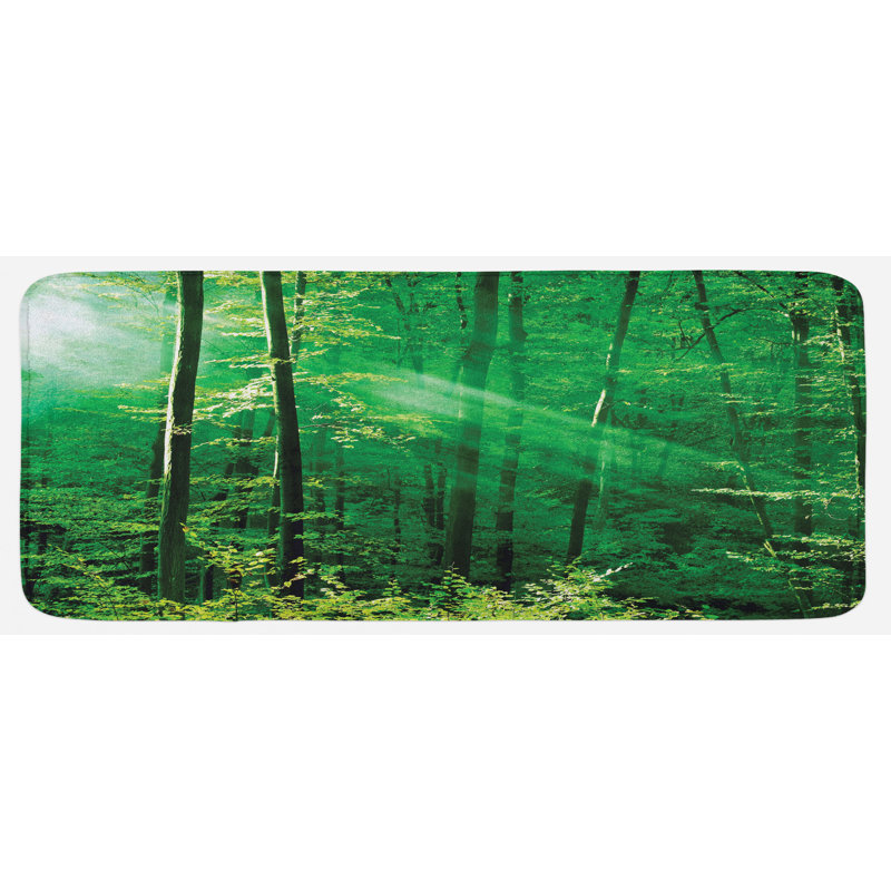 Tapis de cuisine forest