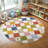Colorful Diamond for Kids Washable Non-slip Rug-477690670-478553211