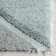 San Francisco Luz Modern Geometric Light Blue 3D Textured Thick & Soft Shag Rug