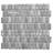 Hudson Capsule 12-1/4 In. X 13-1/8 In. Porcelain Mosaic Tile-116015042