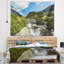 Tapisserie Alpine Stream in High Mountains-1161349733