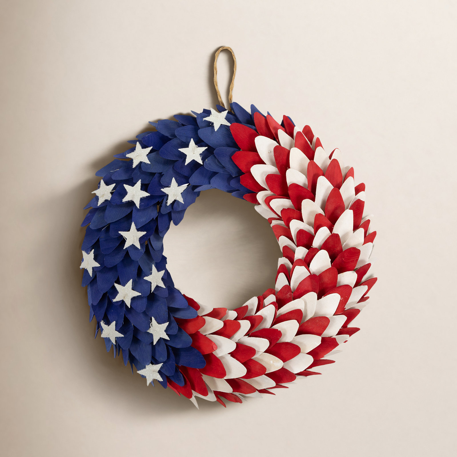 15'' Independence Day Wood Wreath
