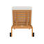 Alpine Outdoor Teak Chaise Lounge-1700104246