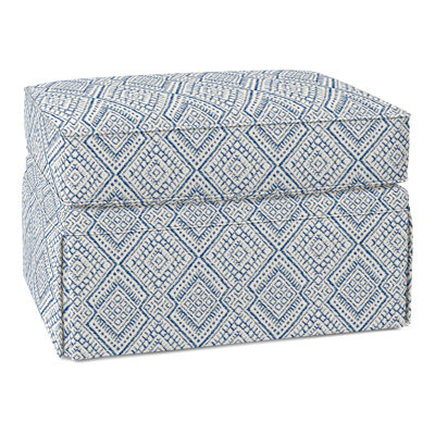 Savannah Linen Ottoman